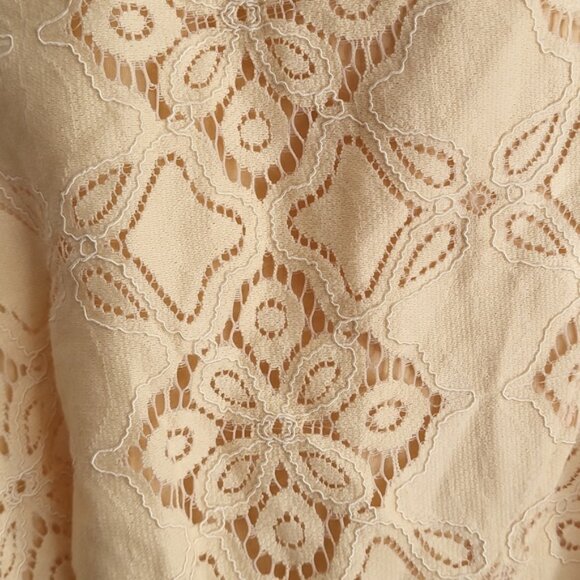 Pamela Love x Rent the Runway Yellow Lace Mini Dress –SZ XS - Picture 6 of 13